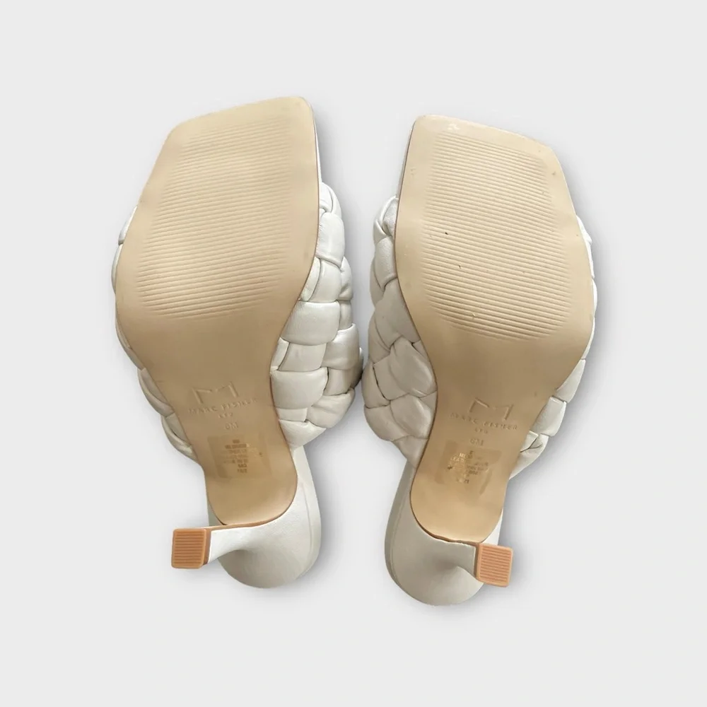 Marc Fisher- Dakina Square Toe Sandal size 6